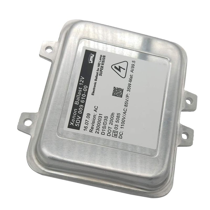 JESBEN 5DV00961000 Xenon HID Headlight Ballast 12V Control Unit Igniter Module D1S D1R Replacement for X5 X6 Regal Viano W639 LCI Saab 9-5 Skoda 63117248050 5DV 009 610-00 - Image 2